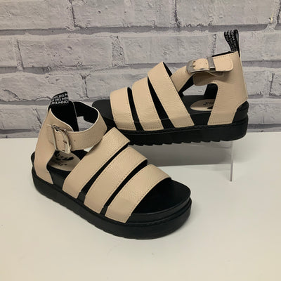 D.M Inspired Gladiator Sandals - Cream