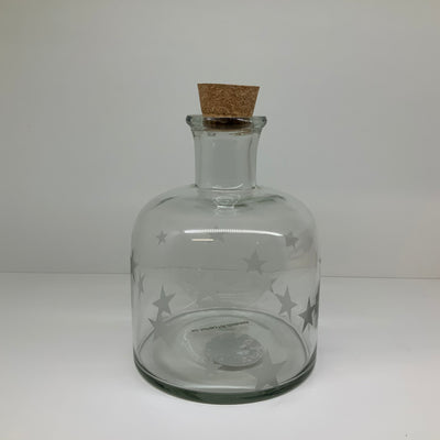 Retreat - Fat Slim Neck Glass Jar Star
