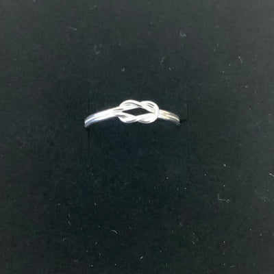 Sterling Silver Dainty Knot Ring