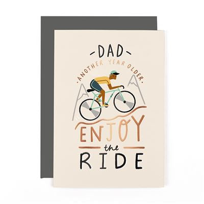 Dad Enjoy The Ride Birthday Card