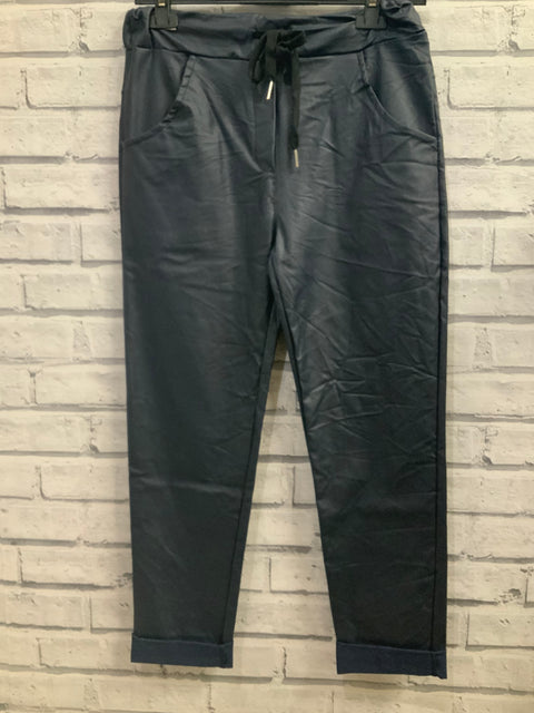 Magic Trousers - Navy Coated
