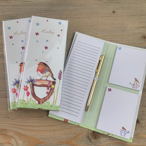 Garden Birds - Sticky Notebook