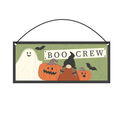 Halloween - Small Hanging Boo Crew Sign