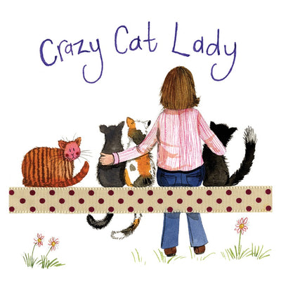 Alex Clark - Crazy Cat Lady Coaster