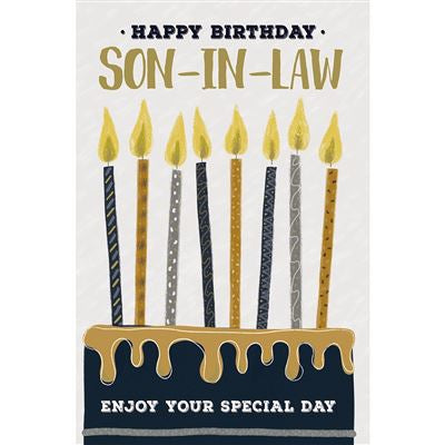 Son-in-Law Birthday Card