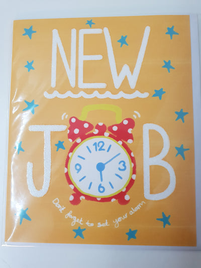 'New Job' Greetings Card