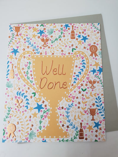 'Well Done' Greetings Card