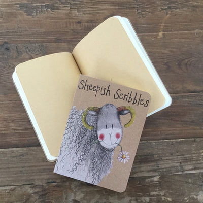 Alex Clark - Sheepish Small Kraft Notebook