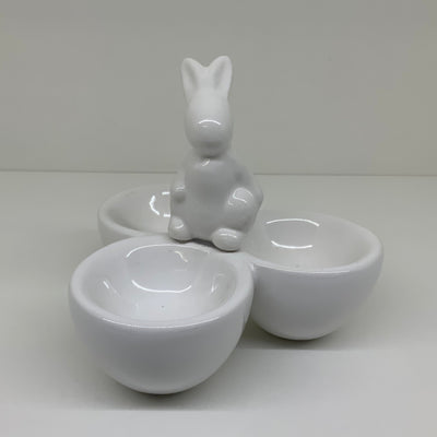 Ceramic Rabbit 3 Egg Cup