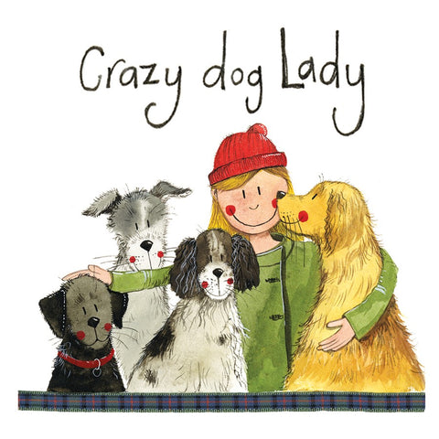 Alex Clark - Crazy Dog Lady Coaster