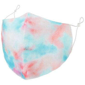 Face Mask with Filter Space - Pastel Tie Dye