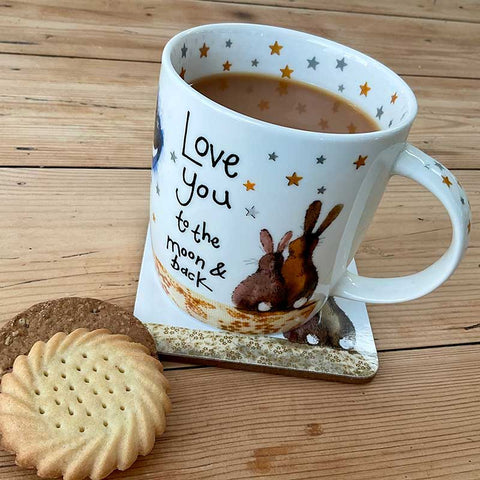 Alex Clark - Love You To The Moon And Back Rabbit Mug