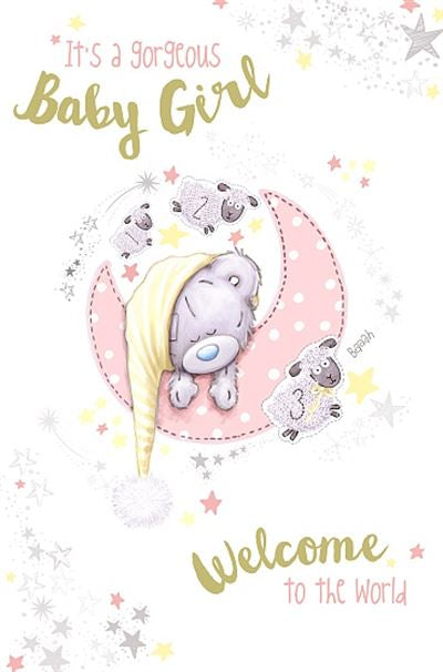 Gorgeous Baby Girl Card