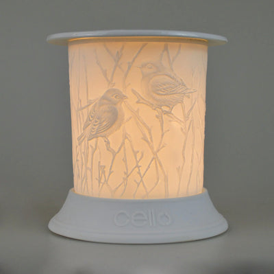 Porcelain Straight Electric Wax Burner - Bird