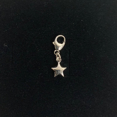 Sterling Silver Charm - Puffed Star