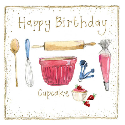 Alex Clark - Baking Kit Birthday Card