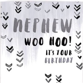Nephew Woo Hoo Birthday Card