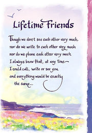 Lifetime Friends Card