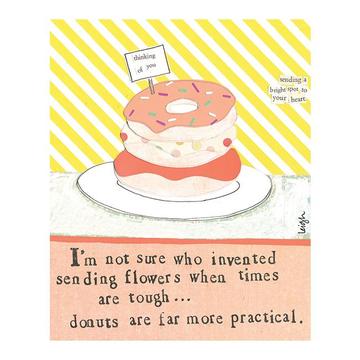 Sending Flowers When Times Are Tough Card