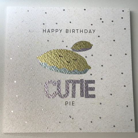 Happy Birthday Cutie Pie Card