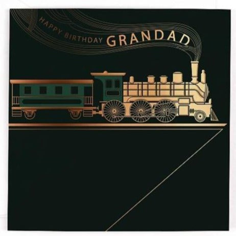Grandad Train Birthday Card