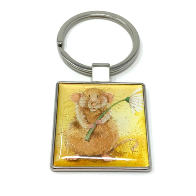Alex Clark - Malcolm The Mouse Keyring